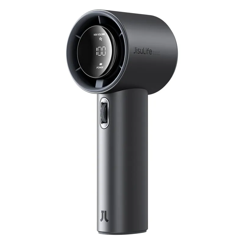 מאוורר נייד טורבו USB JISULFE דגם PRO 1S צבע אפור